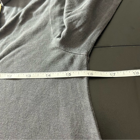 American Eagle Outfitters Soft & Sexy Women's Mock Neck T-shirt Gray Sz Small - Picture 6 of 7